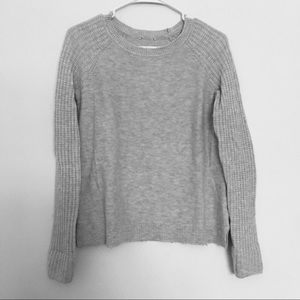 GAP ribbed sleeves knit sweater